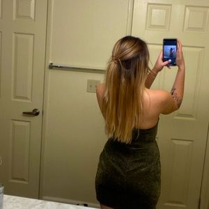 H&M glitter mini dress